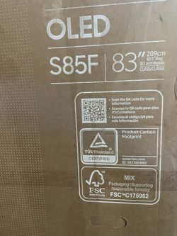 ❕️ SAMSUNG 83-Inch Class OLED 4K S85F Series HDR Smart TV w/Dolby Atmos, Object Tracking Sound Lite, Laser Slim Design, Motion Xcelerator, Real Depth 