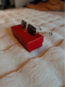 Rimless Sunglasses with Box