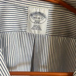 Brooks Brothers Button Up Shirt In Good Use Condition 100 Cotton 