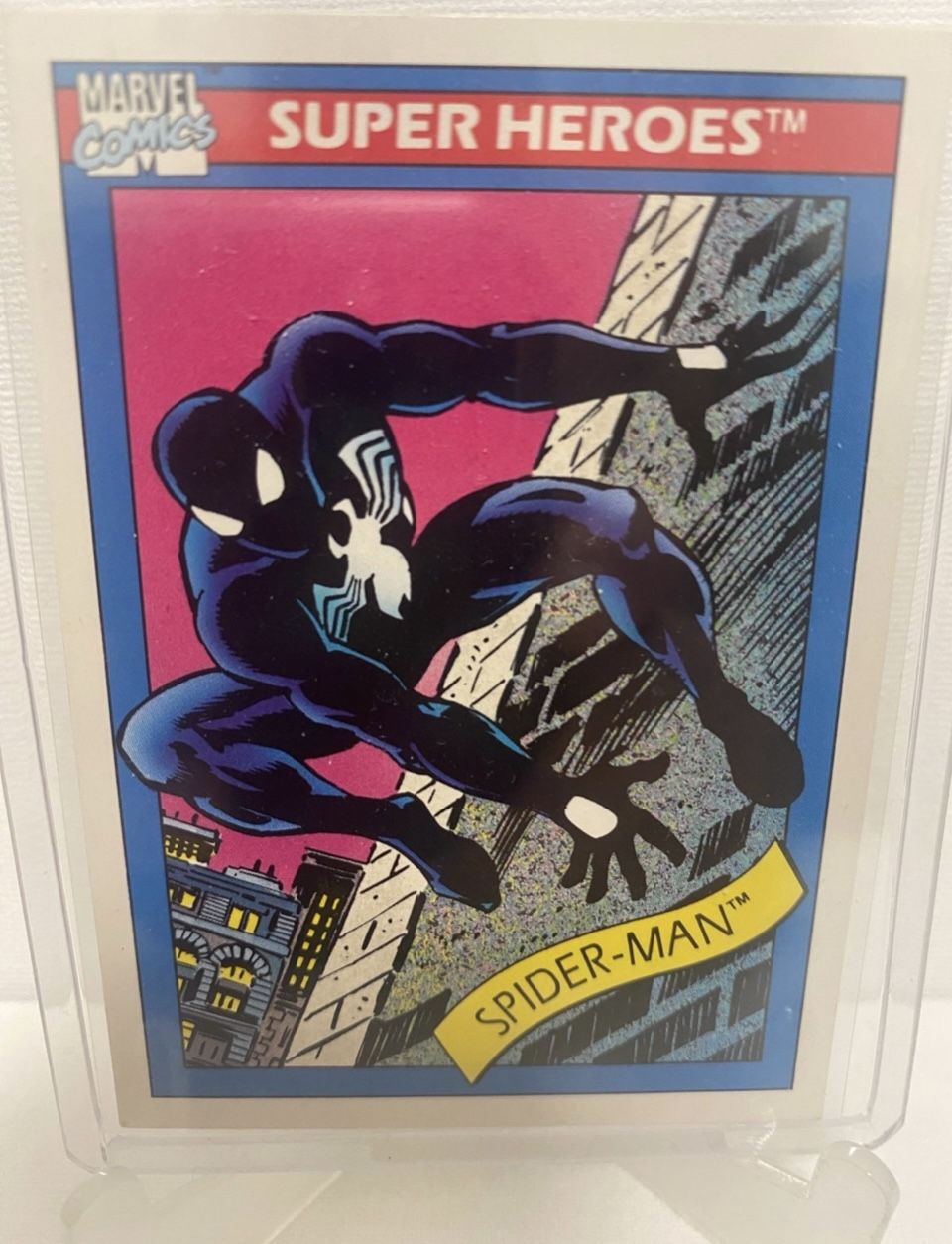 1990 Impel Marvel Universe Spider-Man # 2