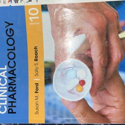 Pharmacology textbook 