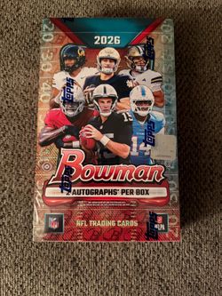 2026 Topps Bowman Football Hobby Box