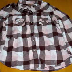 Flannel/Plaid Shirt | Women's Size Small