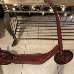Antique Western Flyer Scooter 