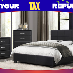 4 PC QUEEN BEDROOM SET