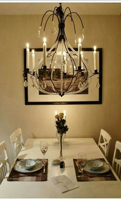 Crystal Candelabra Chandelier