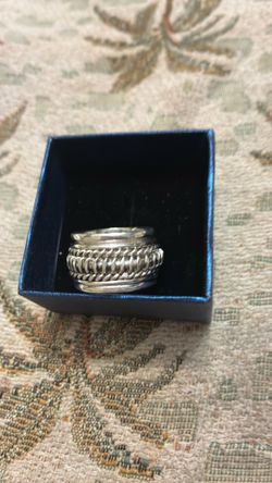 New Silver 925 Spinner Ring