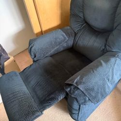Blue Recliner Chair - Free
