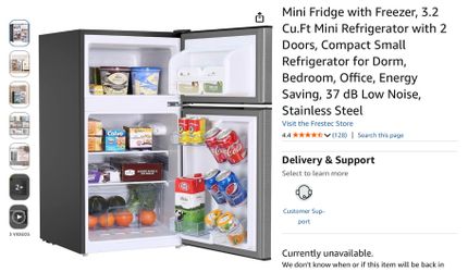 Mini Fridge with freezer