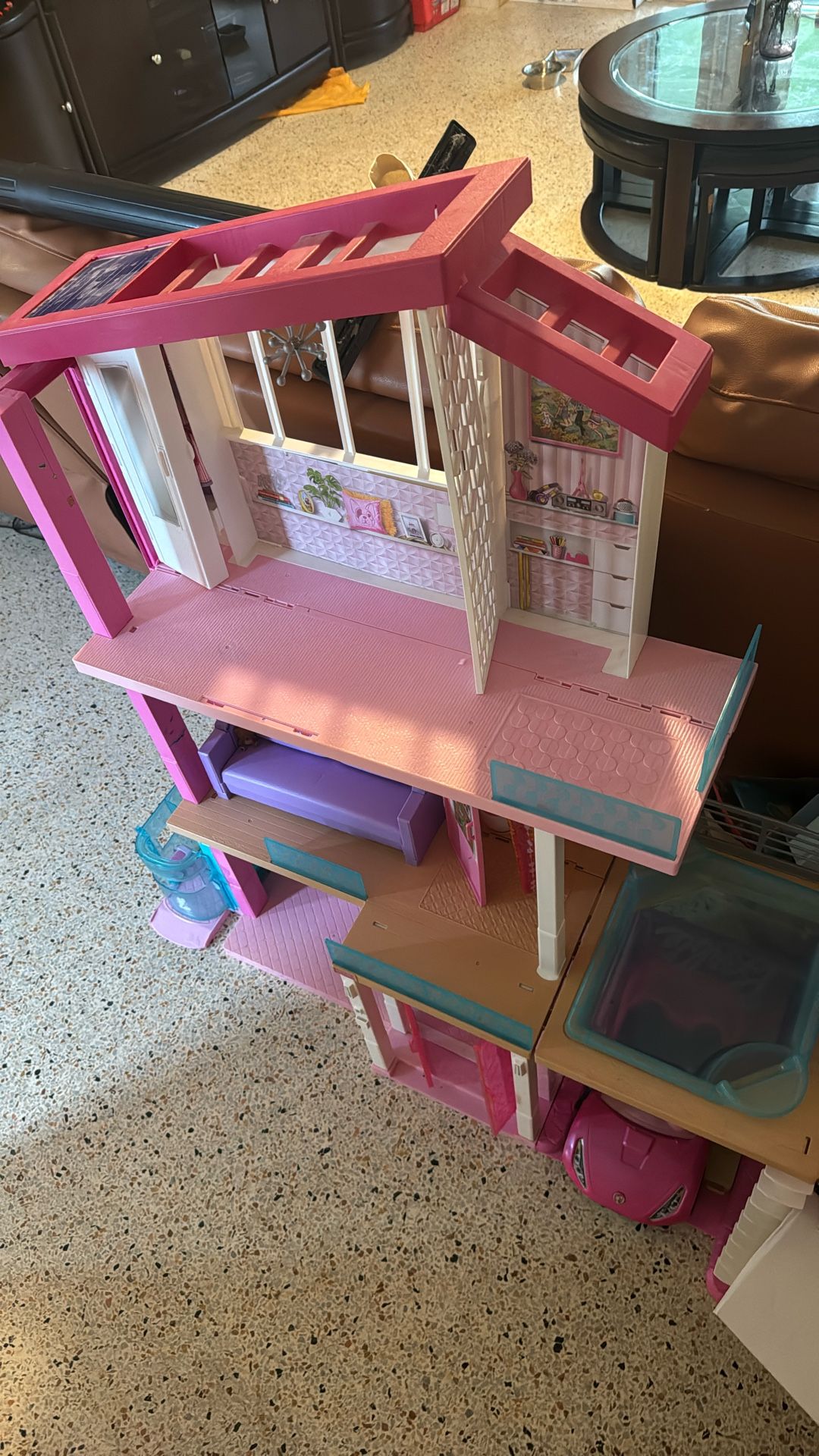 Barbie Doll House With Accessories  