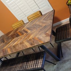 Large Modern Kitchen Table