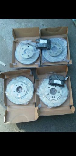 Brake pads and rotors