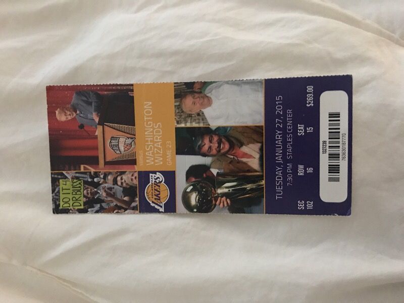 Jerry Buss Lakers Birthday Ring. Limited edition collectors item.