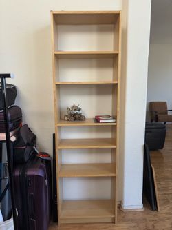 Wooden Bookshelf