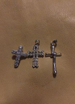 Sterling Silver cross pendants
