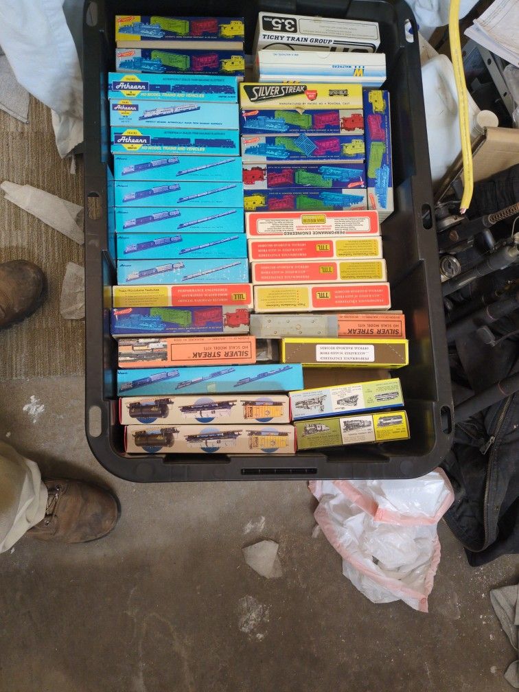 Massive Ho Train Collection