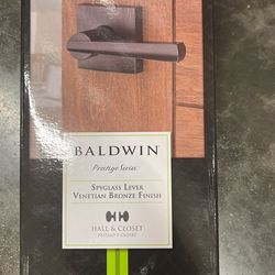 Baldwin Hall And Closet Lever 
