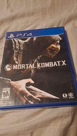 MORTAL KOMBAT X PS4 GAME 