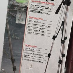 Carmea 2 Tripod SET WITH CARRY CASE for VIDEO 