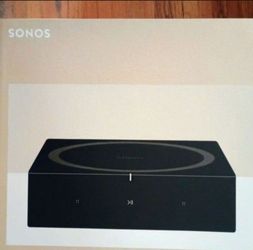 Sonos Amplifier latest version black