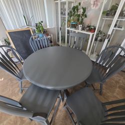 Table And 4 Chairs