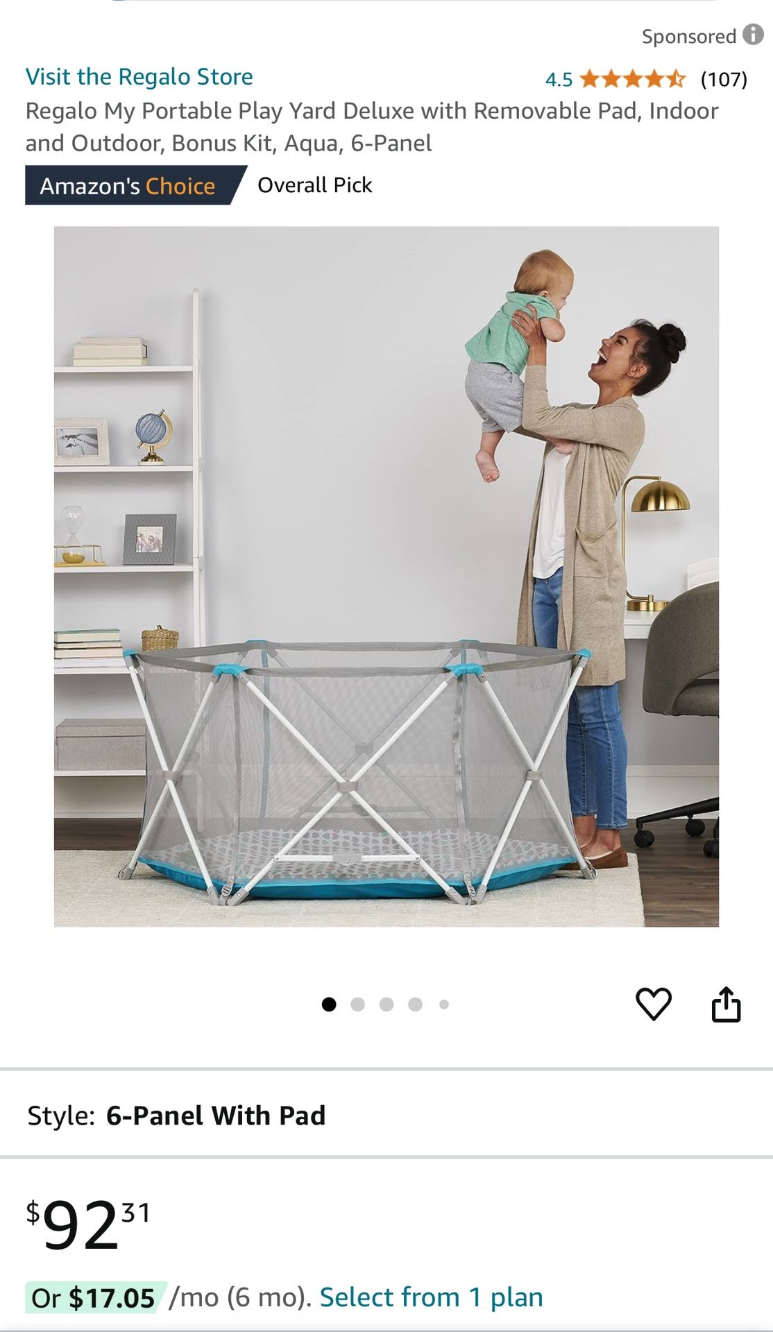 Regalo portable Playpen