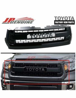 Toyota Tundra Grille, Glossy Black , Aftermarket
