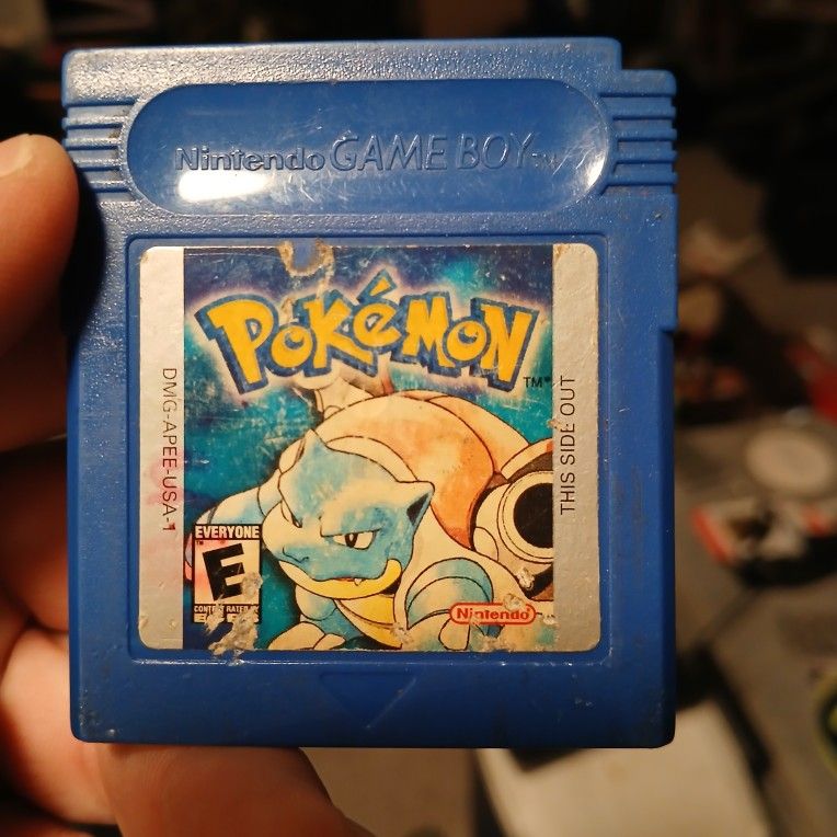 Pokemon blue version 