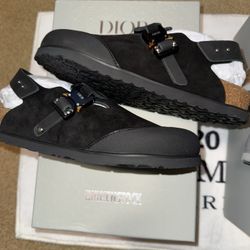 DIOR BIRKENSTOCK BLACK SIZE 10/43