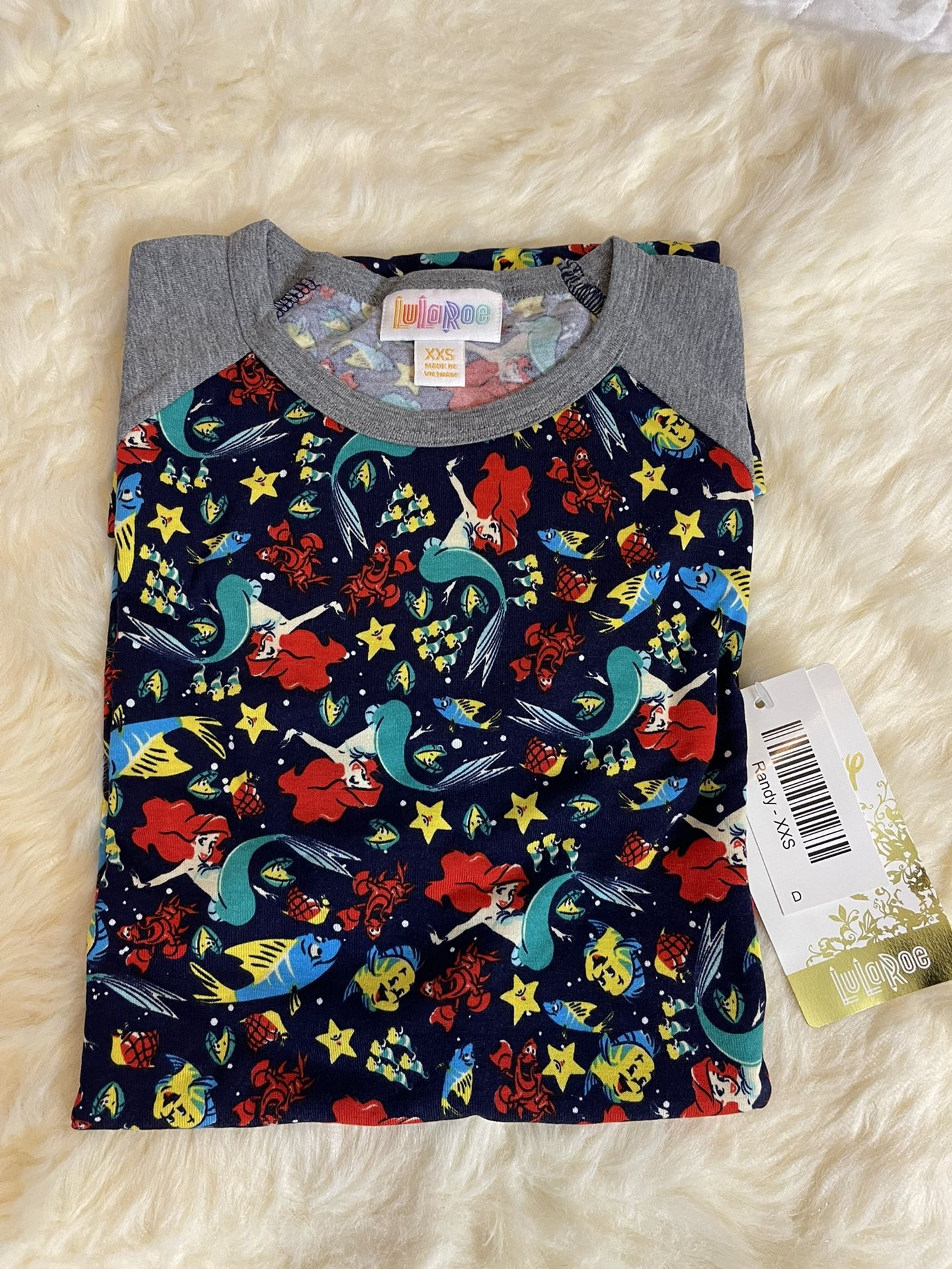 LulaRoe Disney Randy Little Mermaid