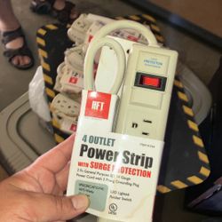 HFT 4 Outlet Power Strip 