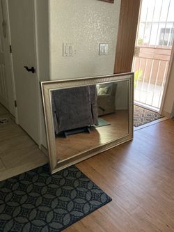 Gorgeous Gold/Silver Large Wall Mirror