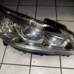 2016-2017 accord chrome clear headlights 