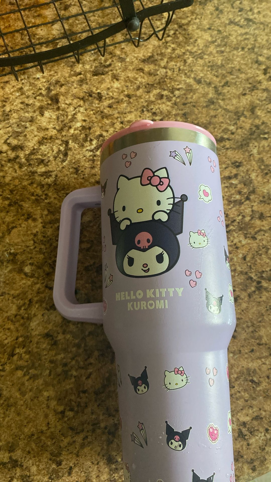 Hello Kitty Kuromi Cup