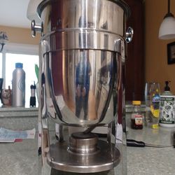 Ice bucket/burner, antique