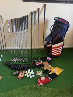 Golf Patriotic USA-NIKE SQ & Machspeed Callaway and more Mens Right Hand Regular  flex Forgiving!!