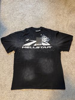 Hellstar Black Graphic T-Shirt with Tags