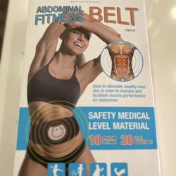 Abdominal Fitness Belt With 20 Level Adjustable