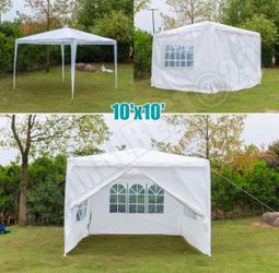 10' x 10' Outdoor Canopy Tent 4 Sidewalls