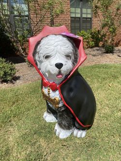 Vampire Dog Halloween Decoration