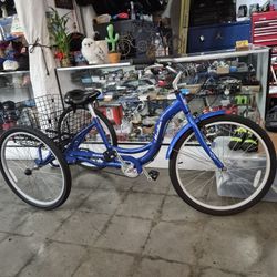 Schwinn  Three Tires  26,, Aluminum Bike. Brand New 