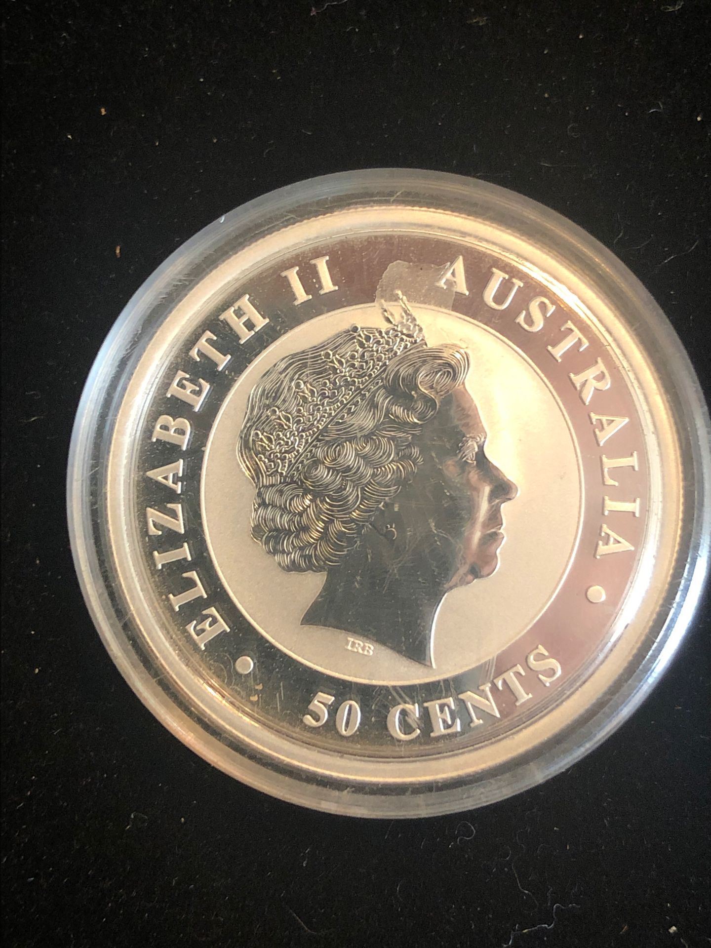 Proof 2012 Australian Koala 1/2 oz .999 silver 50cent