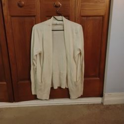 L Cream Long Sweater