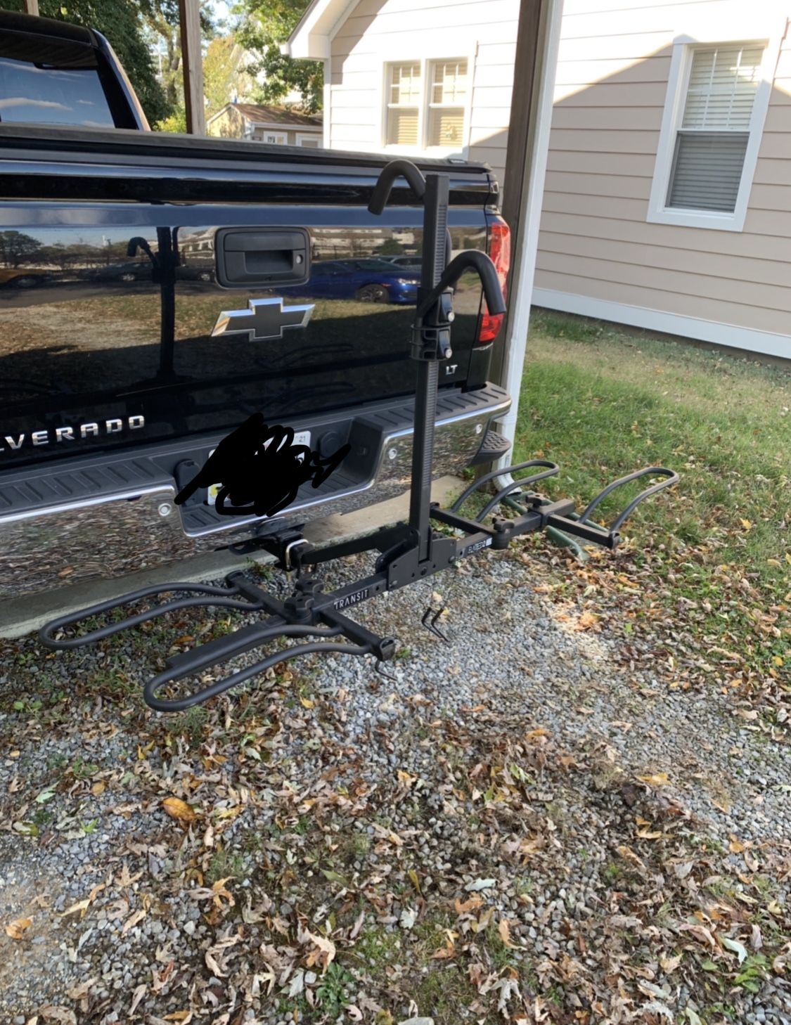 Transit flatbed 2dlx bike rack