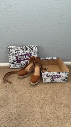 Brash Brown Lace Up Platforms
