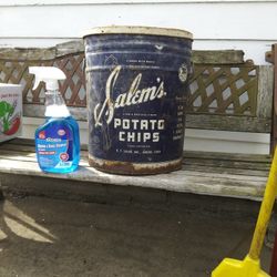 Salem's Potato Chips Can