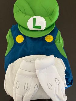 Super Mario Brothers Luigi Toddler Halloween Costume