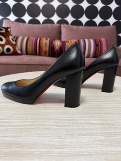 Christian Louboutin - Kabetts 100 Leather Pump, Size 39 EU / 9 US
