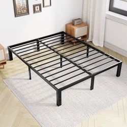 Free king size platform bed frame