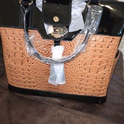 Rolling Leather Purse And Make Up Kits